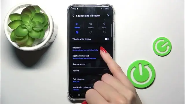 'Video thumbnail for How to Change Ringtone on SAMSUNG Galaxy S24'