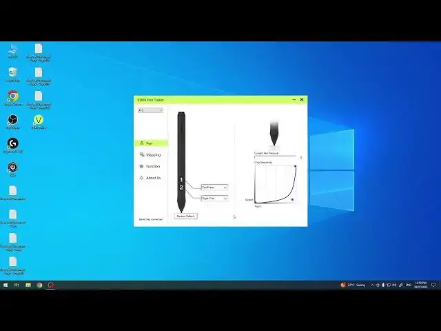 Video thumbnail for How to Set Pressure Sensitivity on Veikk A15?