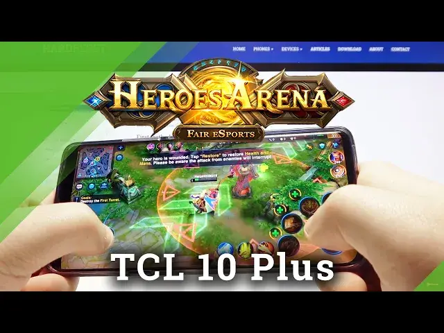 Video thumbnail for Gaming Test of Heroes Arena on TCL 10 Plus – High Quality Settings