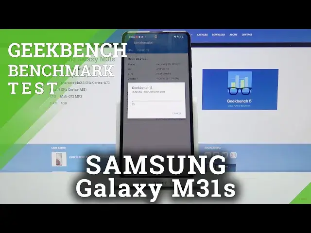 'Video thumbnail for Performance Test on SAMSUNG Galaxy M31s – Geekbench V5 Benchmark'