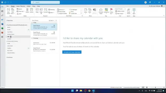 Video thumbnail for How to Create and Organize Folders in Outlook