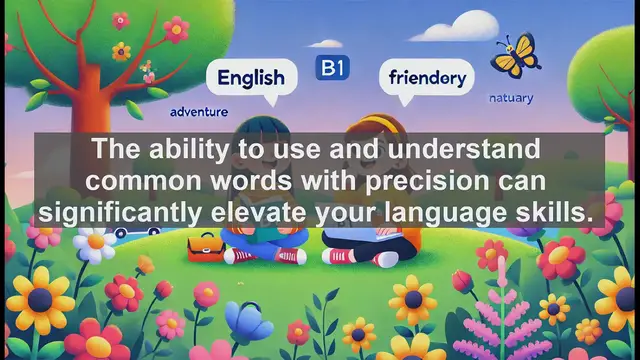 Video thumbnail for 2500 Must Know CEFR B1 Vocabulary - Mastering the Word 'Help': Enhance Your English Skills
