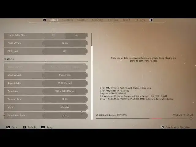 Video thumbnail for How to Adjust Screen Resolution Scale in Assassin's Creed Mirage?