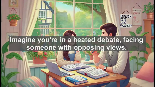 Video thumbnail for 1500 Must Know CEFR B2 Vocabulary - Understanding the Word 'Opponent': Meaning, Usage, and Common Mistakes