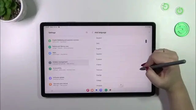 Video thumbnail for How to Change System Language on SAMSUNG Galaxy Tab S9 FE+: Your Tablet, Your Language