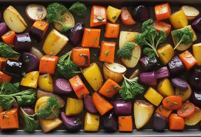 Video thumbnail for Balsamic Roasted Vegetables