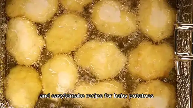 Video thumbnail for baby potatoes recipe