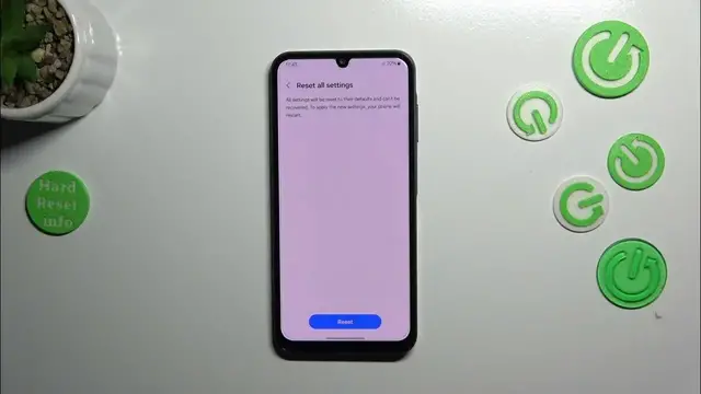 'Video thumbnail for How to Reset All Settings on SAMSUNG Galaxy A25'