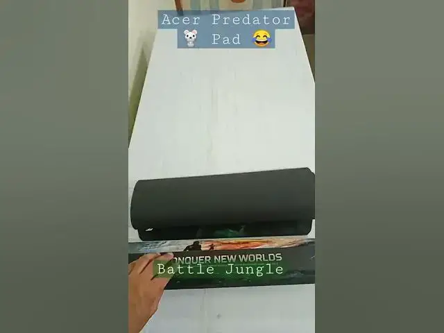 Video thumbnail for Acer Predator gaming mouse pad ( Battle jungle XXL size ) #acer #mousepad #acerpredator