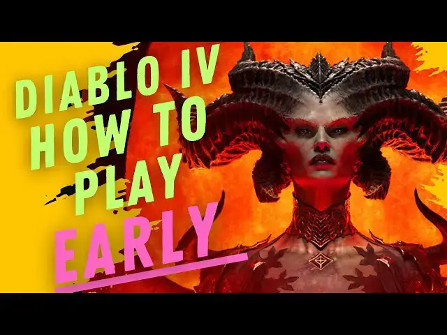 'Video thumbnail for How To Play Early Diablo IV'