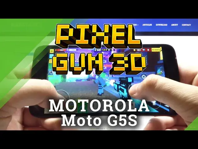 'Video thumbnail for Test Game Pixel Gun 3D on MOTOROLA Moto G5S | Snapdragon 430 | 3GB RAM | Gameplay - FPS Check'