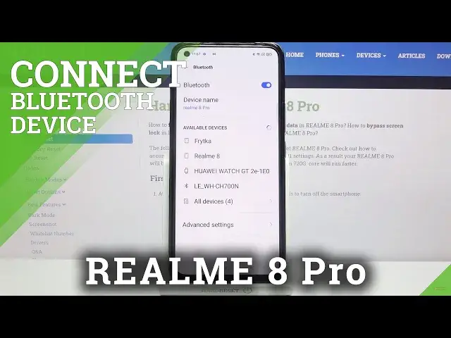'Video thumbnail for How to Connect REALME 8 Pro with another via Bluetooth – Find Bluetooth Connection'