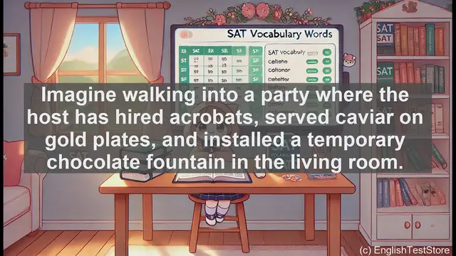 Video thumbnail for 5000 Must Know SAT Vocabulary - Exploring 'Extravagant': A Key SAT Vocabulary Word