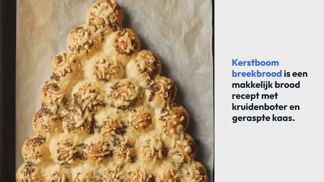 Video thumbnail for Kerstboom breekbrood