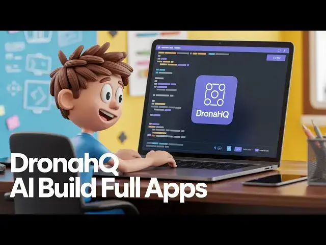 Video thumbnail for DronaHQ AI Build Full Apps from Prompts or Designs—No Code, Enterprise Grade & Lightning Fast!