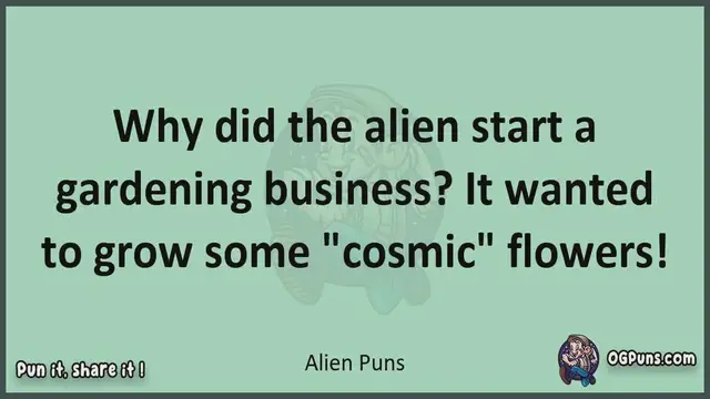 Video thumbnail for Alien - Jokes, Puns, Wordplays, and Laughter