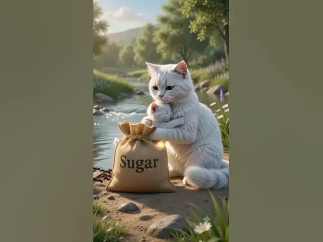 Video thumbnail for محبت اور معصومیت کا حسین امتزاج ❤️​#CatLovers #CuteAnimals #TrendingReels  #ViralVideo