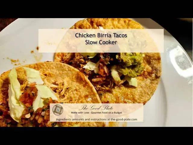 Video thumbnail for Chicken Birria Tacos for the Slow Cooker