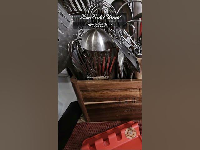 Video thumbnail for Homcookit Utensil Holder