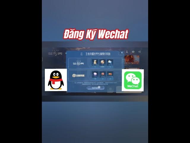 Video thumbnail for Hướng dẫn đăng ký tài khoản Wechat để chơi Honor of Kings: World #thegioigameviet #hokw #wechat