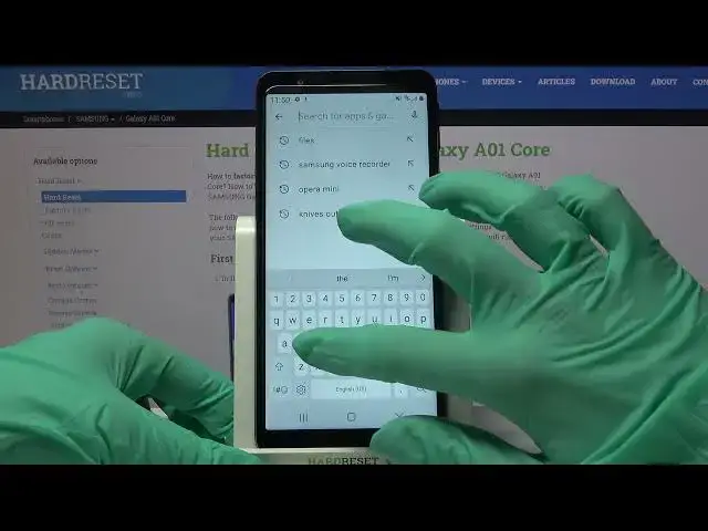'Video thumbnail for How to Check Android Version in SAMSUNG Galaxy A01 Core - DevCheck Hardware & System Info'