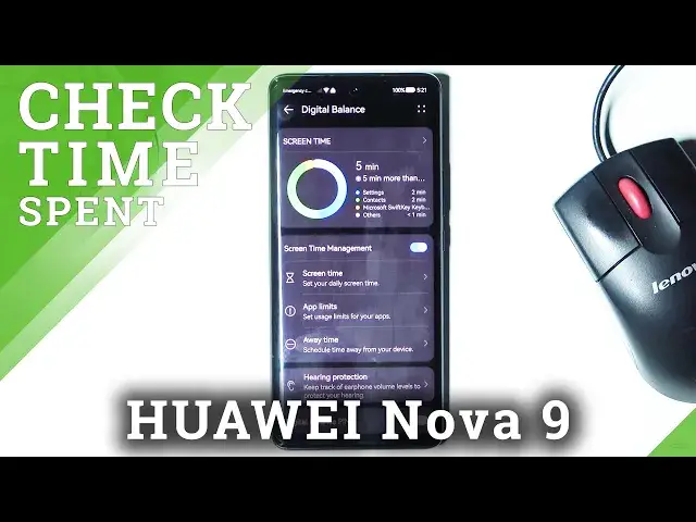'Video thumbnail for How to Check Total Screen Time on HUAWEI Nova 9 – Verify Display Time'