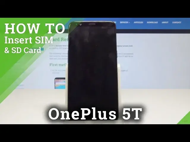 Video thumbnail for How to Insert SIM Card to OnePlus 5T - Input Nano SIM Card