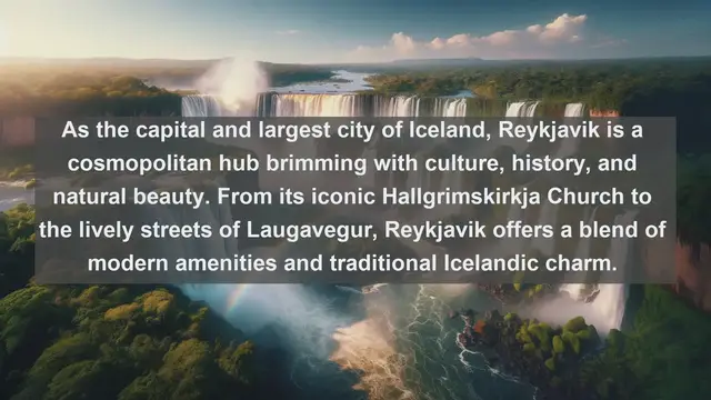 Video thumbnail for Unveiling Iceland's Top 10 Largest Cities!