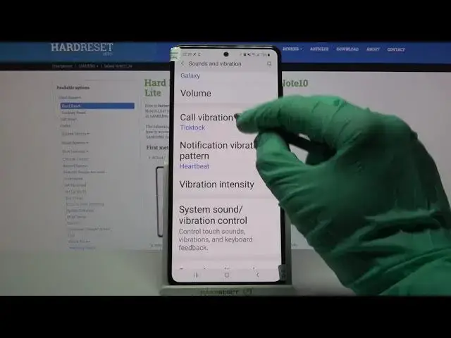 'Video thumbnail for How to Change Vibration Pattern in SAMSUNG Galaxy Note 10 Lite – Customize Vibration Settings'
