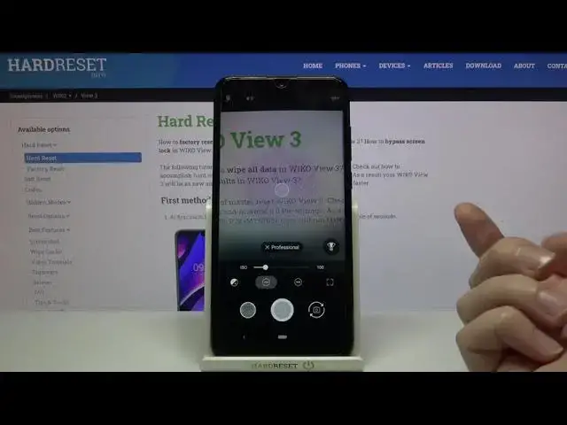 Video thumbnail for How to Use Camera Pro Mode in WIKO View 3 – Configure Camera