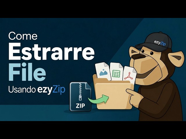 Video thumbnail for 📦 Come Estrarre File con EzyZip Online Gratis | Senza Installare Alcun Software