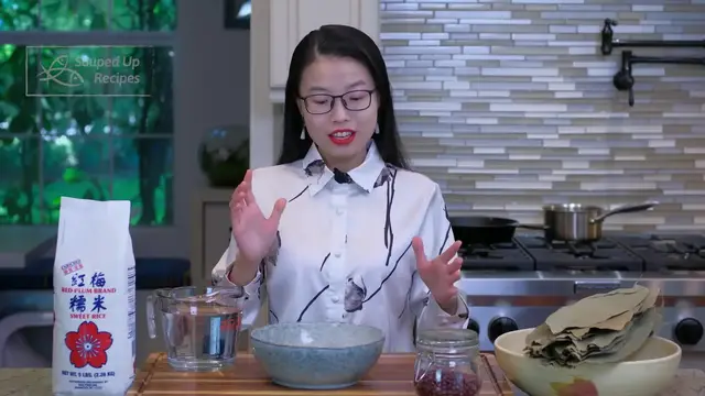 Video thumbnail for 30.Easy Zongzi Recipe with Red Bean Paste Filling (Dragon Boat Festival Special) (1080p 60fps)