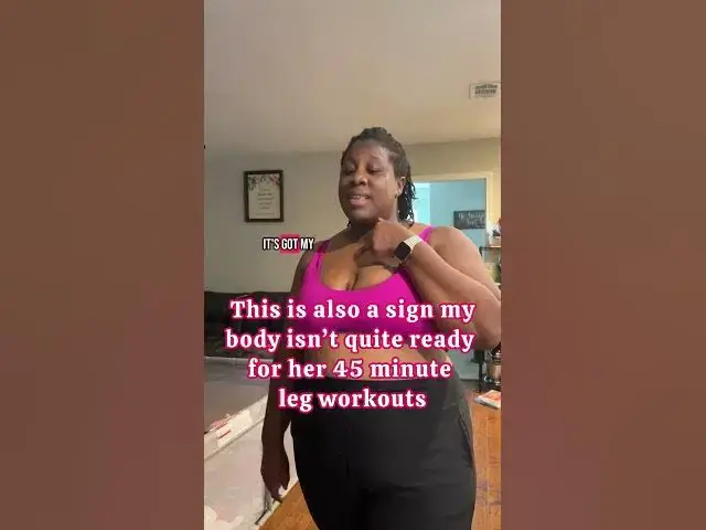 Video thumbnail for Struggling through this workout gave me proof: you don’t need perfect reps you just need to show up