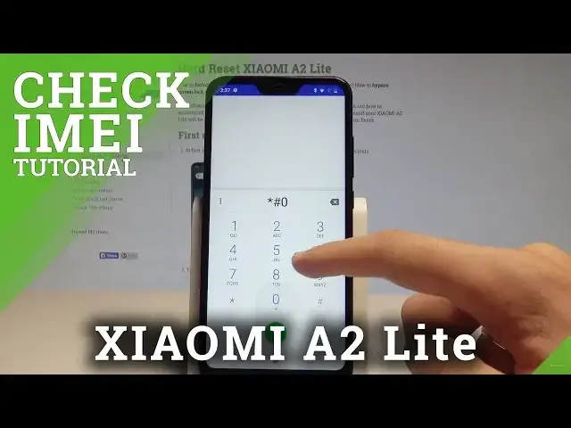 'Video thumbnail for How to Check IMEI in XIAOMI A2 Lite - Find Serial Number |HardReset.Info'