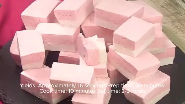 Video thumbnail for marshmallow recipe