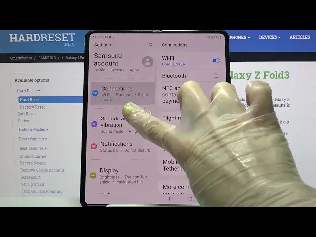 'Video thumbnail for How to Change Vibration Pattern on SAMSUNG Galaxy Z Fold 3 – Adjust Vibration Settings'