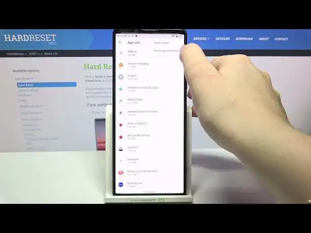 'Video thumbnail for How to Reset App Preferences on SONY Xperia 1 III – Restore App Defaults'