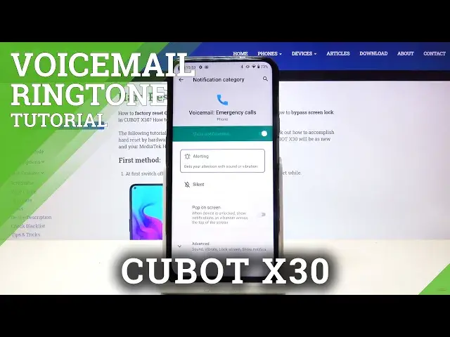 Video thumbnail for How to Manage Voicemail Options – Notifications Sounds on CUBOT X30