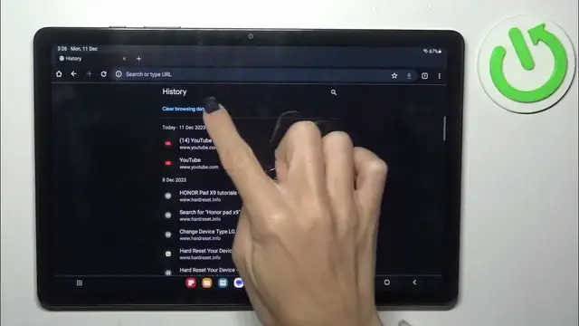 Video thumbnail for How to Clear Browsing Data on Samsung Galaxy Tab A9+?