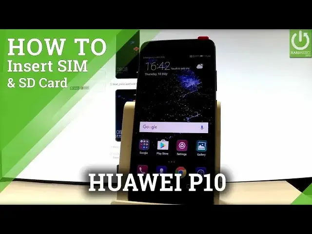 Video thumbnail for How to Insert SIM & SD in HUAWEI P10 - Install Nano SIM & SD Card