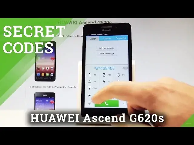 Video thumbnail for Secret Codes HUAWEI Ascend G620s - Hidden Mode / Tricks & Tips |HardReset.Info