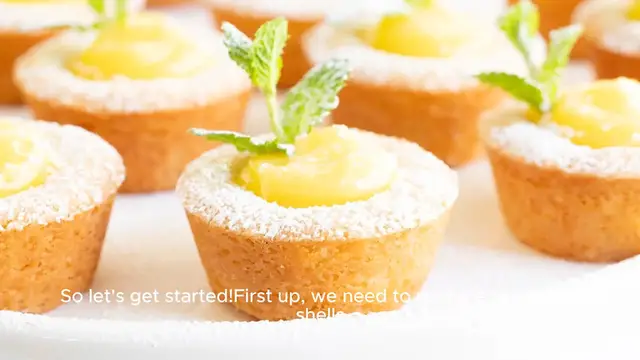 Video thumbnail for Lemon Curd Tartlets