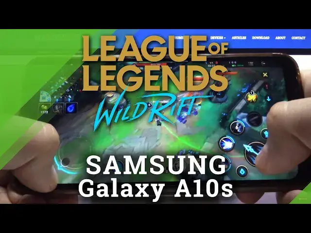 'Video thumbnail for Test Game League of Legends Wild Rift on SAMSUNG Galaxy A10s | Mediatek Helio P22 | 2GB RAM Gameplay'
