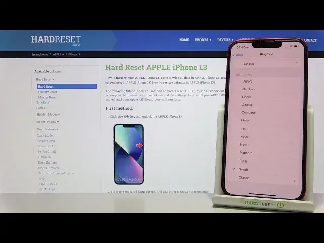 'Video thumbnail for All Avaliable Alert Tones on Apple iPhone 13 - APPLE Alerts Checkup'