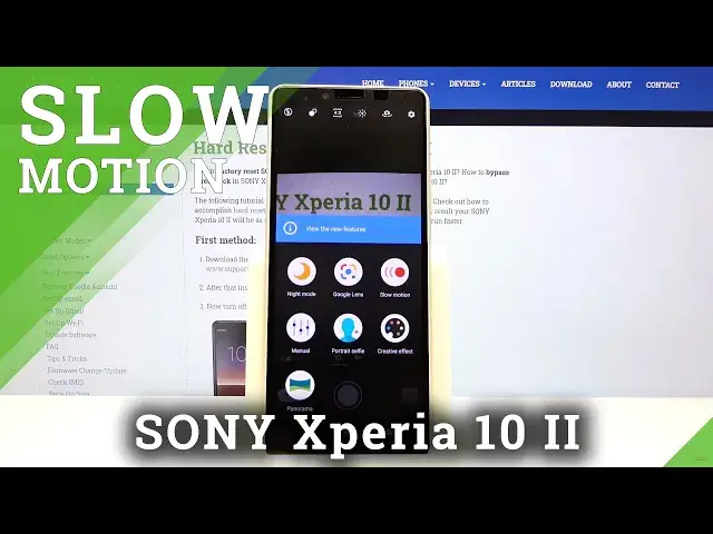 'Video thumbnail for How to Record Slow Motion in SONY Xperia 10 II – Record Slowed Videos'