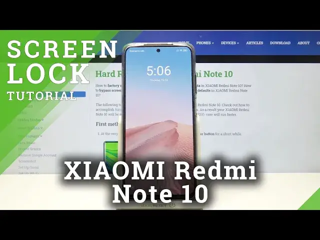 'Video thumbnail for How to Change Lock Screen Wallpaper in XIAOMI Redmi Note 10 – Find Lock Screen Customization Options'