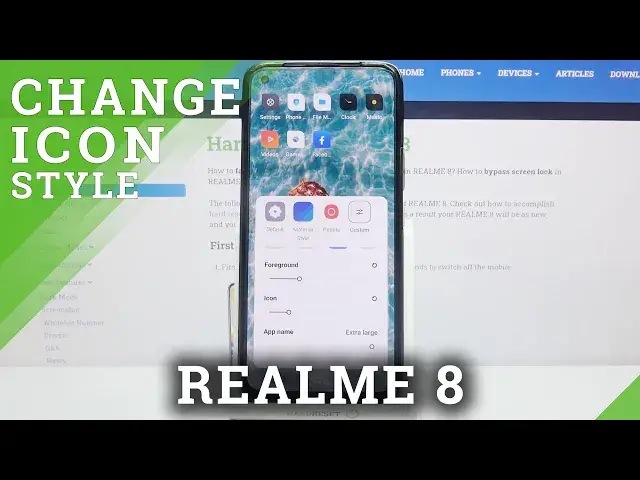 'Video thumbnail for How to Change Icon Style on REALME 8 – Icon Personalization'