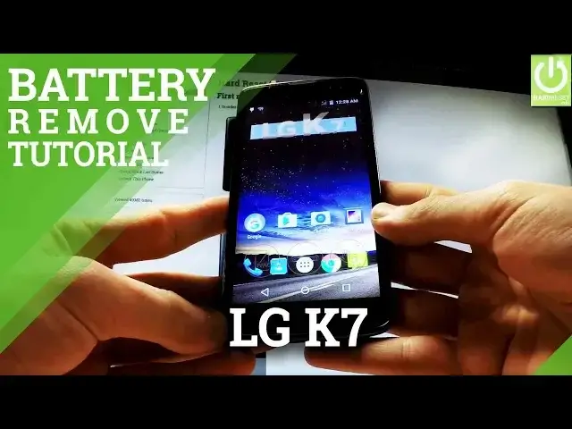 'Video thumbnail for How to Replace Battery and Remove Back Cover in LG K7'