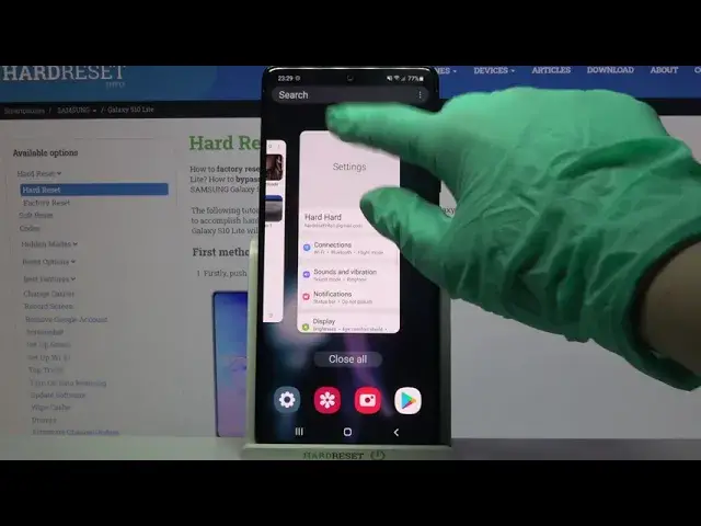 'Video thumbnail for How to Split Screen in SAMSUNG Galaxy S10 Lite – Dual Screen'