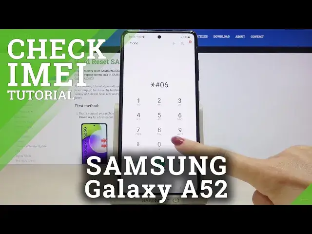 'Video thumbnail for How to Locate IMEI & Serial Number in SAMSUNG Galaxy A52 – IMEI Status'